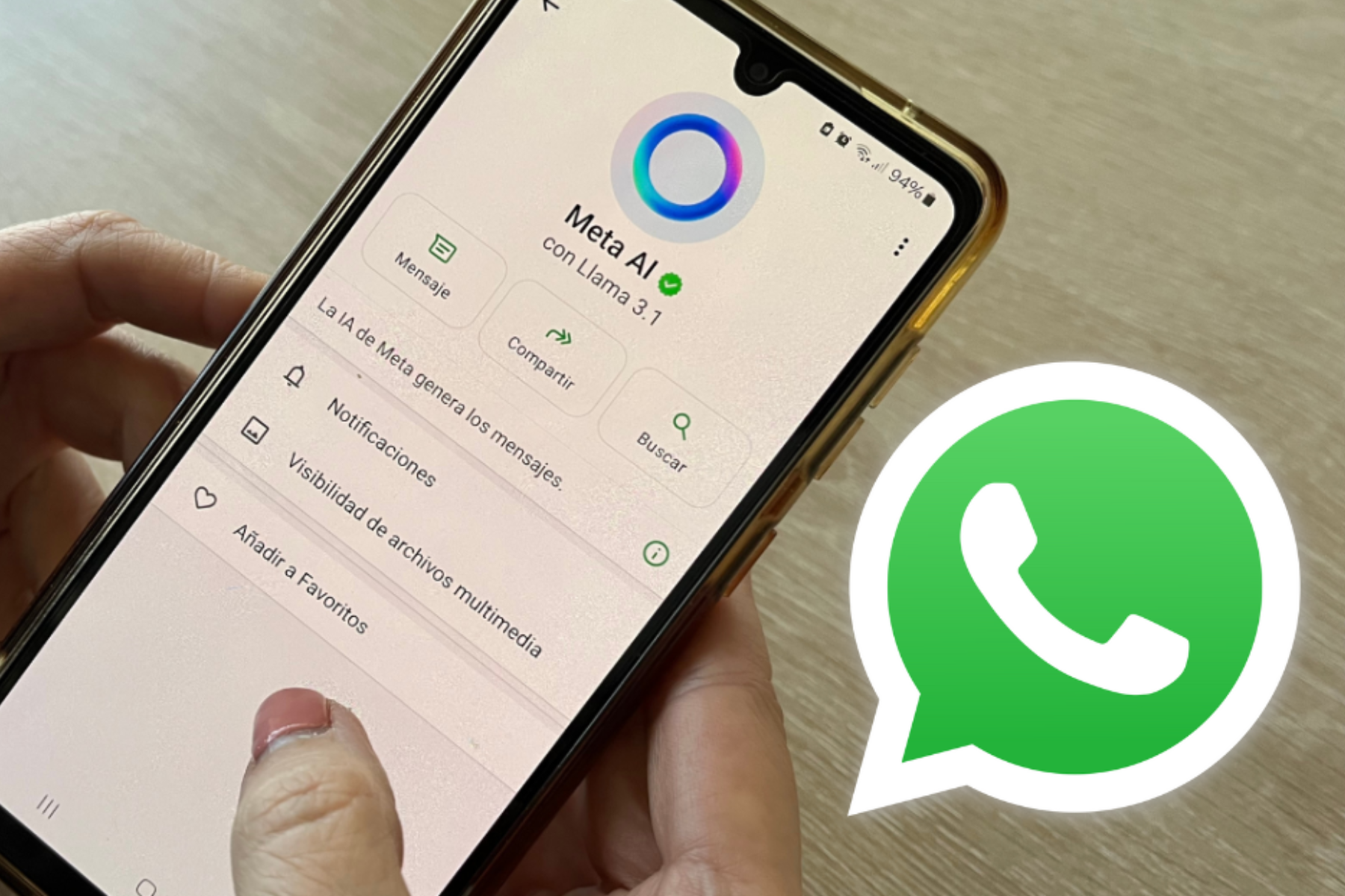 whatsapp meta ai