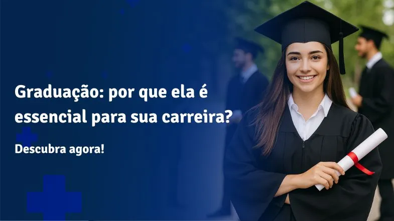 Estudante formada segura seu diploma com orgulho após a cerimônia de graduação, representando a conquista no ensino superior e as oportunidades de carreira que a graduação proporciona.