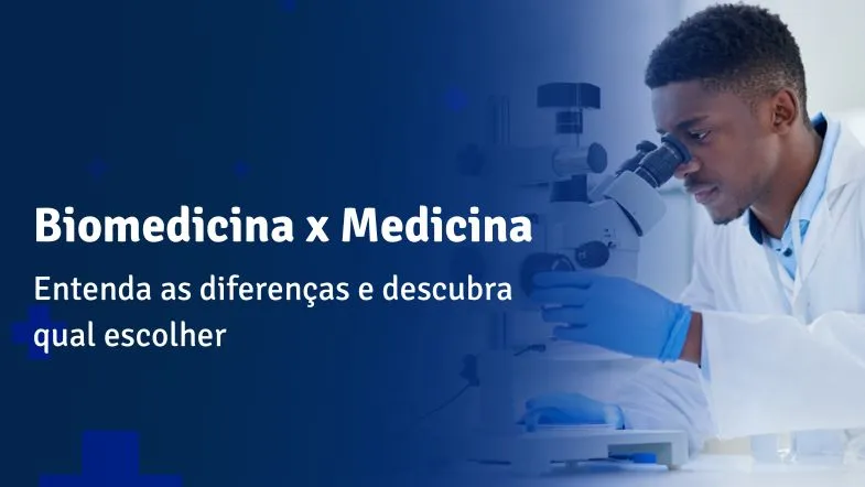 Biomedicina, laboratório, análise microscópica, profissão biomédica.